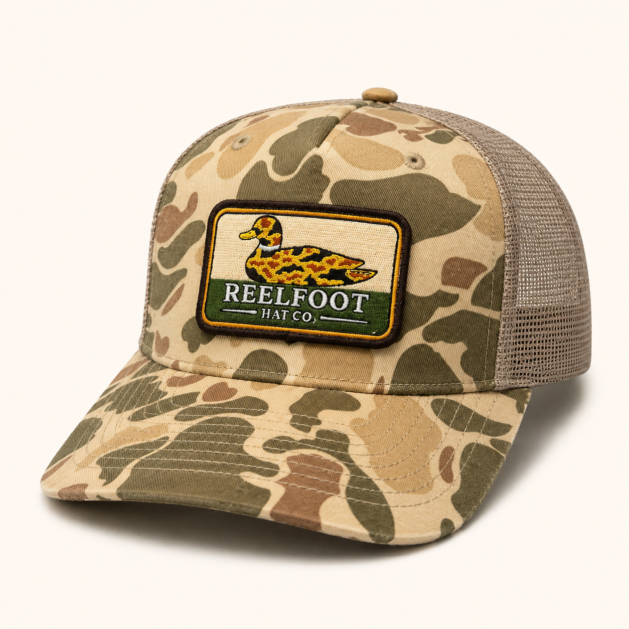 Duck Camo Patch Hat