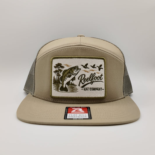 Reelfoot Crappie Patch 168-Style Trucker Hat