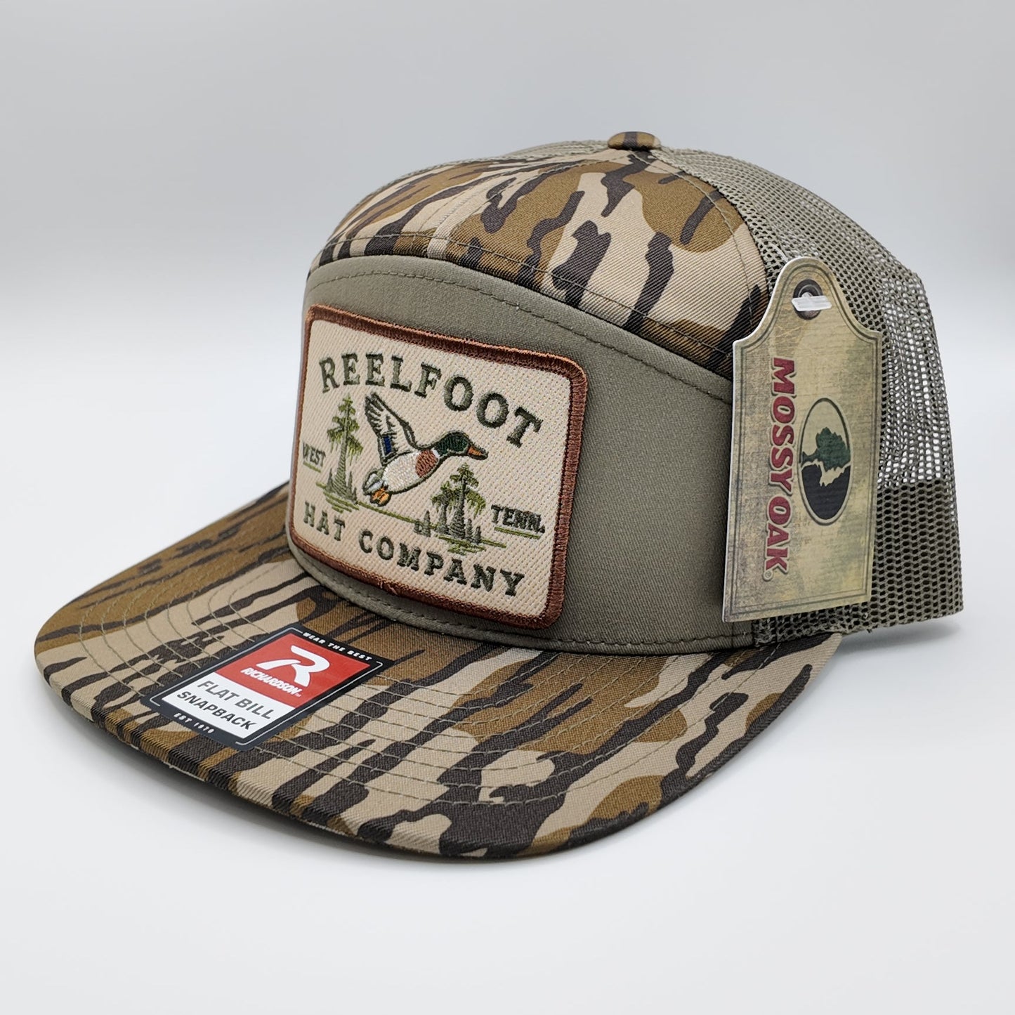 Reelfoot Mallard Patch 168-Style Trucker Hat