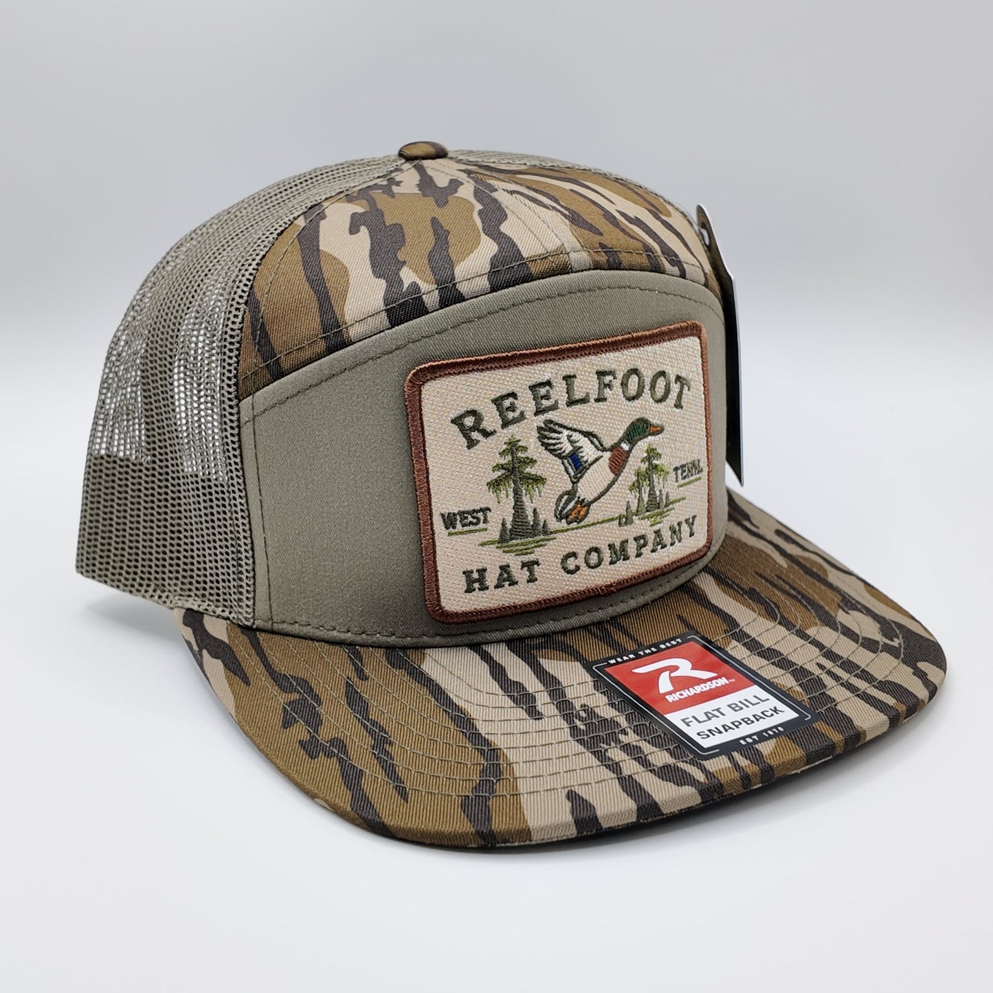 Reelfoot Mallard Patch 168-Style Trucker Hat