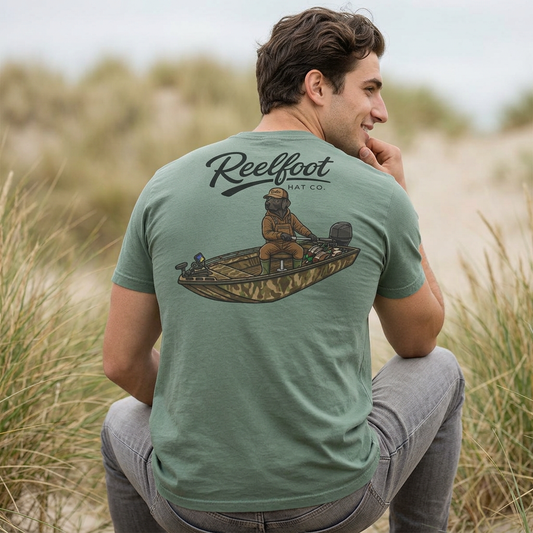 Reelfoot Boat Graphic T-Shirt