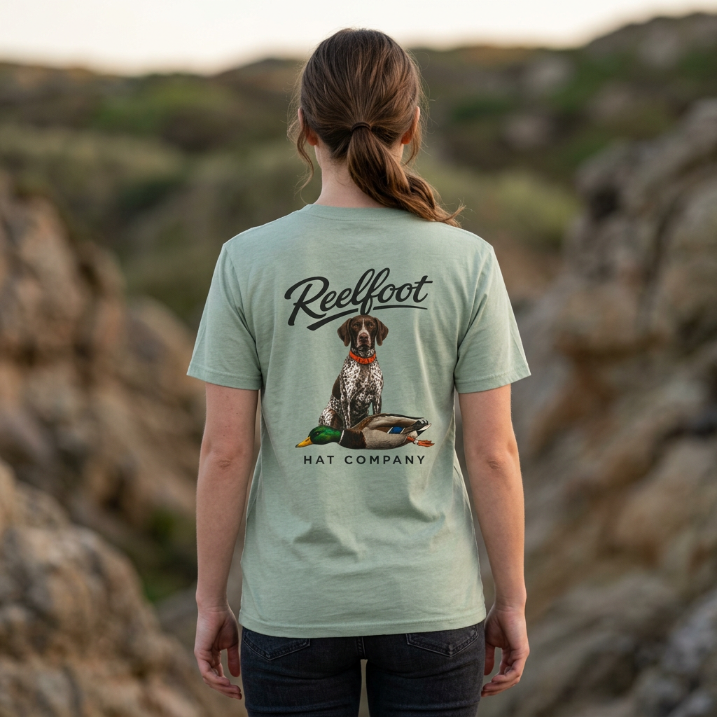 Reelfoot Hat Company Dog Graphic T-Shirt