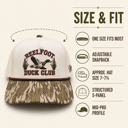 Reelfoot Duck Club Hat
