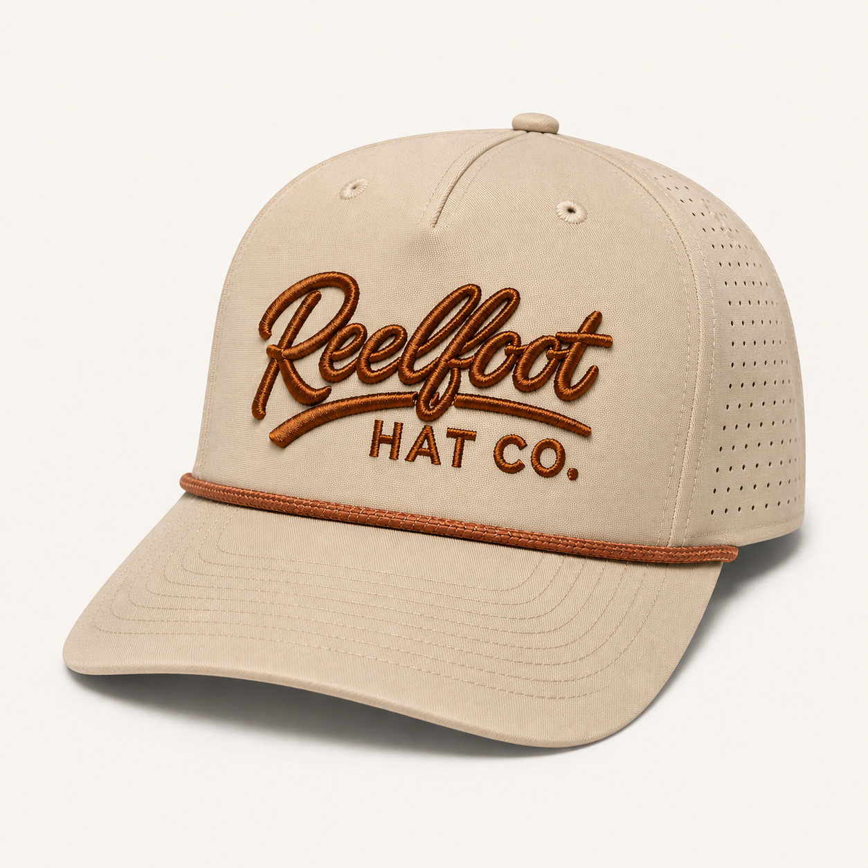 RHC TAN 3D ROPE HAT
