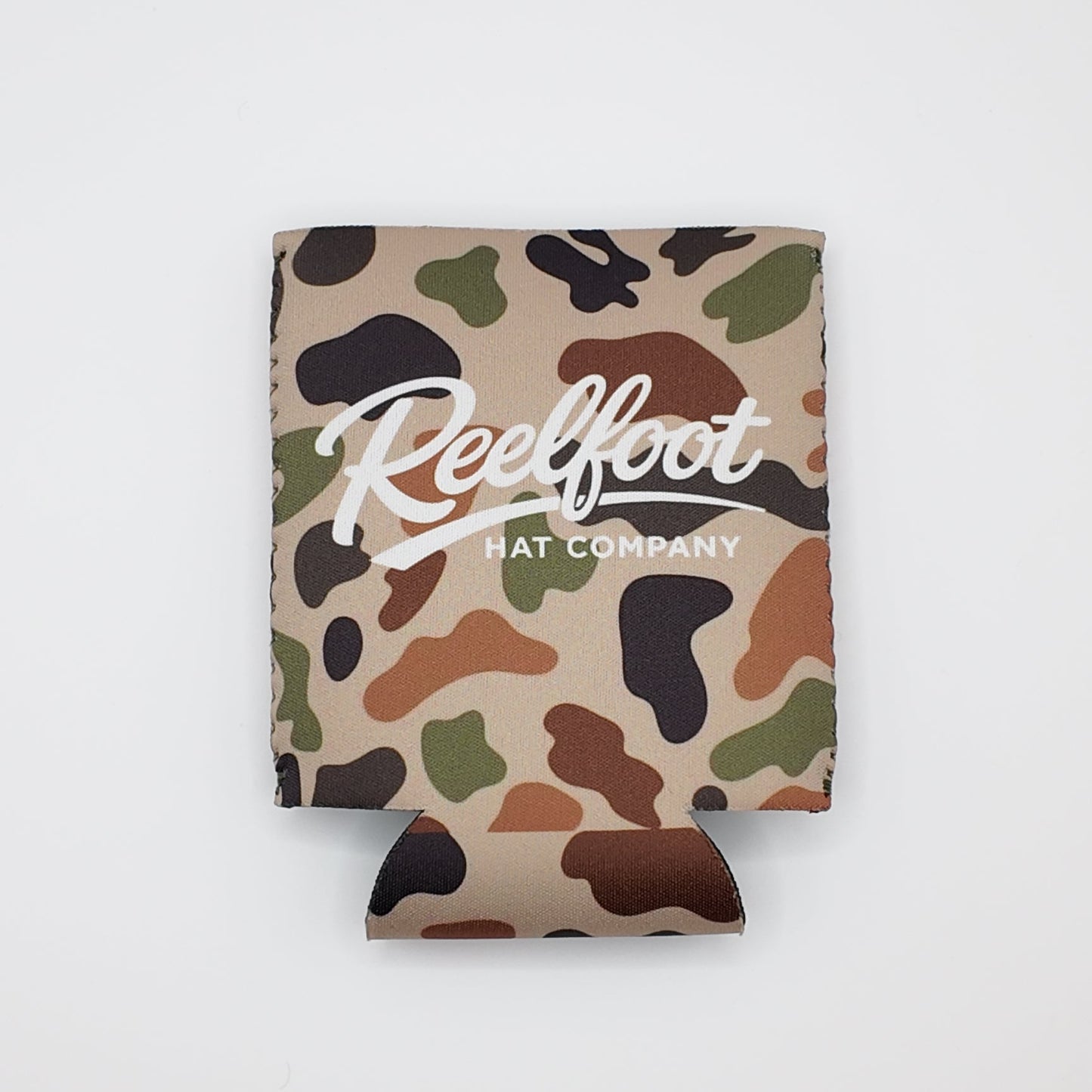 Reelfoot Old-School Camo 12 oz Standard Can Koozie